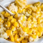 scalloped corn with saltine crackers