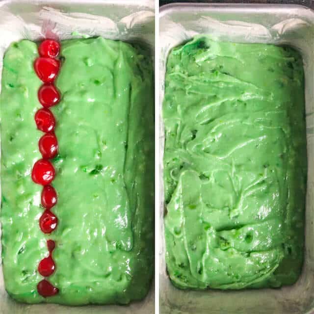how to make grinch bread