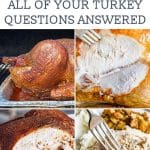 Thanksgiving Day tips on everything you need to know about how to cook a turkey! From brining to smoking to roasting, serve a delicious turkey, every time.