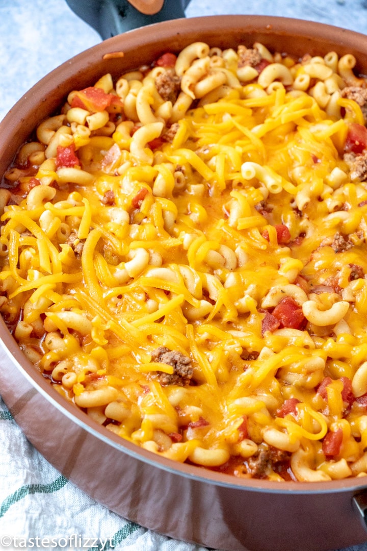 pot of American Goulash Recipe