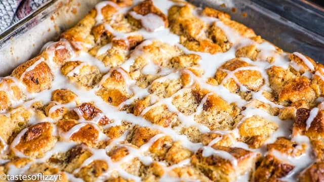 Cinnamon Roll Bread Pudding Recipe