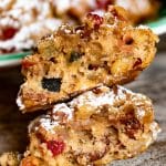 easy christmas fruit cake cookies