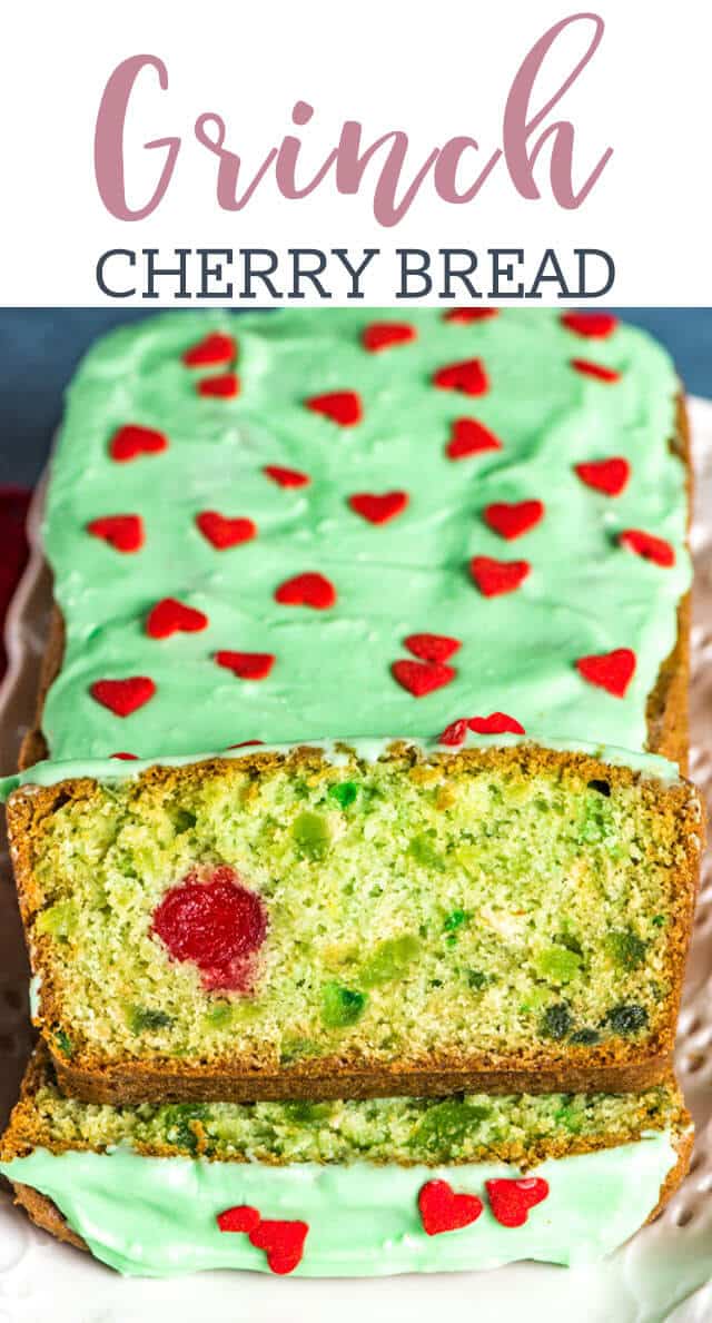 grinch cherry bread title image