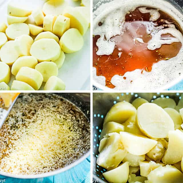 how to make browned butter collage