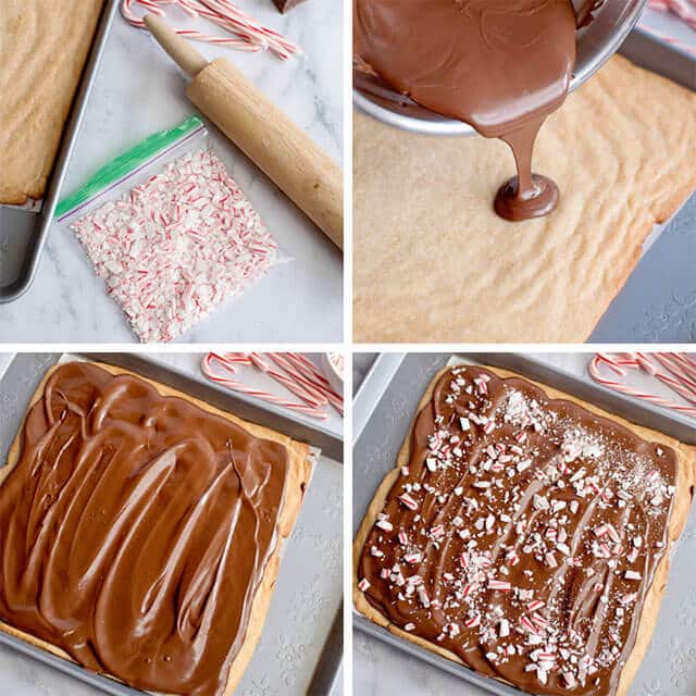 collage on how to make sugar cookie bark