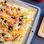 Taco Pizza Appetizer Recipe