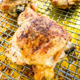 Oven Baked Chicken Thighs