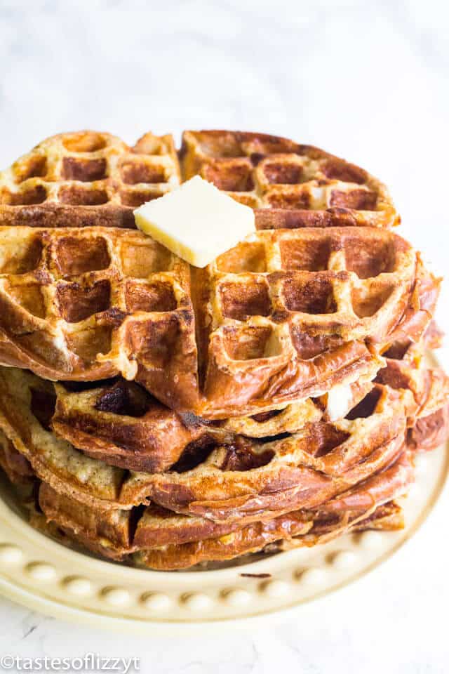stack of French Toast Waffles