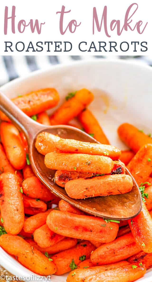 carrots on a spoon