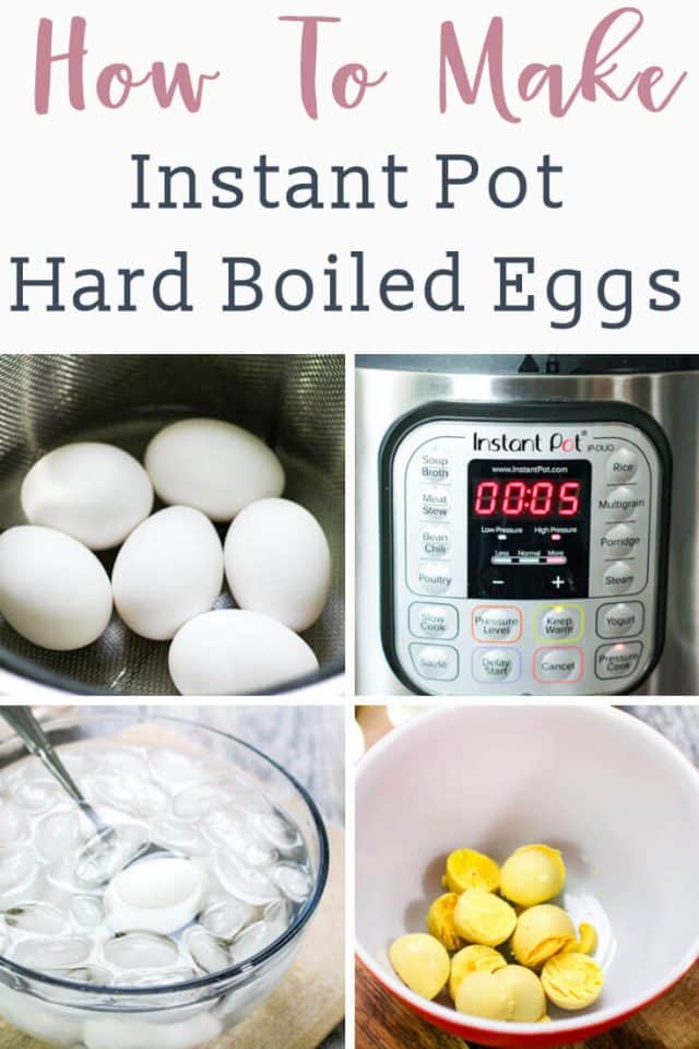 instant pot hard boiled eggs title image
