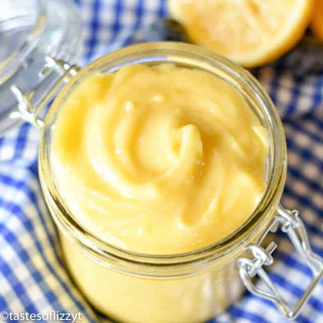 Lemon Curd in a jar