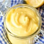 homemade Lemon Curd Recipe in a jar