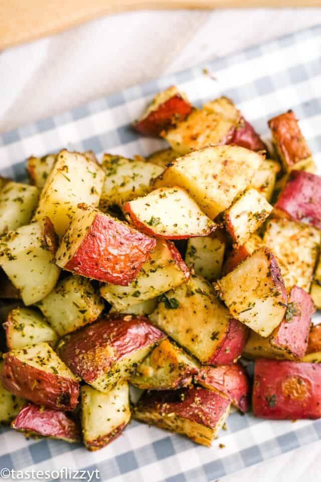 roasted red potatoes with Italian seasoning