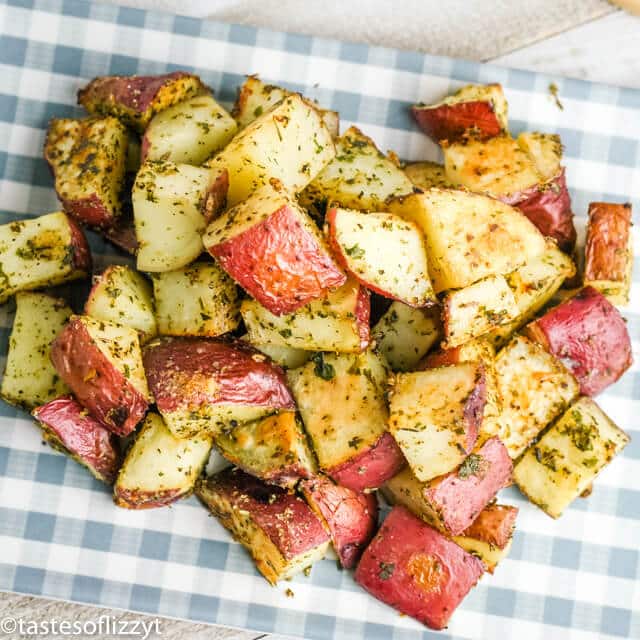 Parmesan Roasted Red Potatoes - Sugar n' Spice Gals