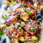 Blueberry BBQ Chicken Wings
