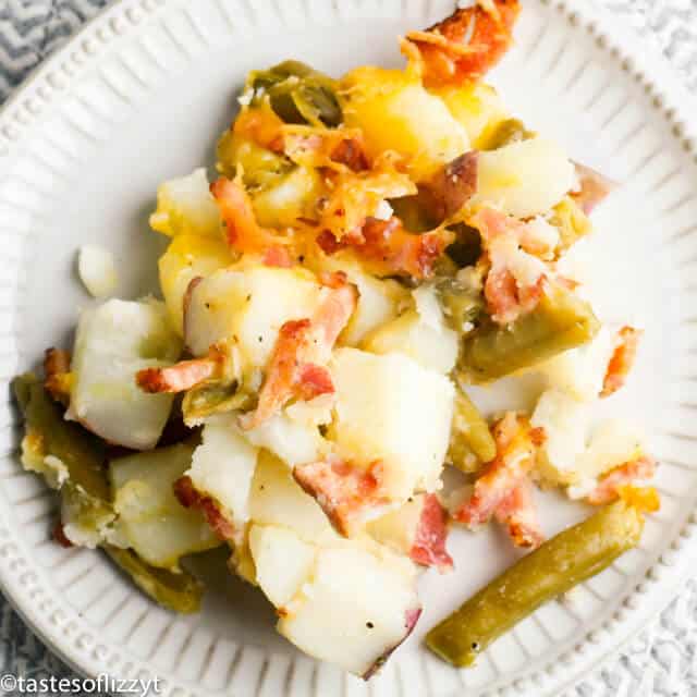 Green Bean Potato Casserole-image
