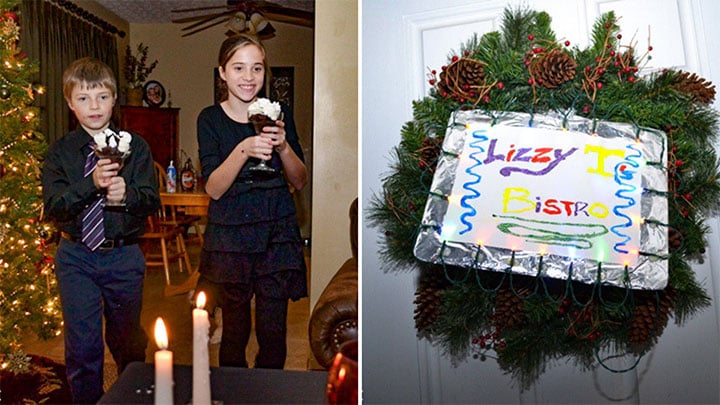 A person holding a birthday cake