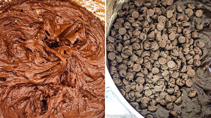 add chocolate chips to brownie batter