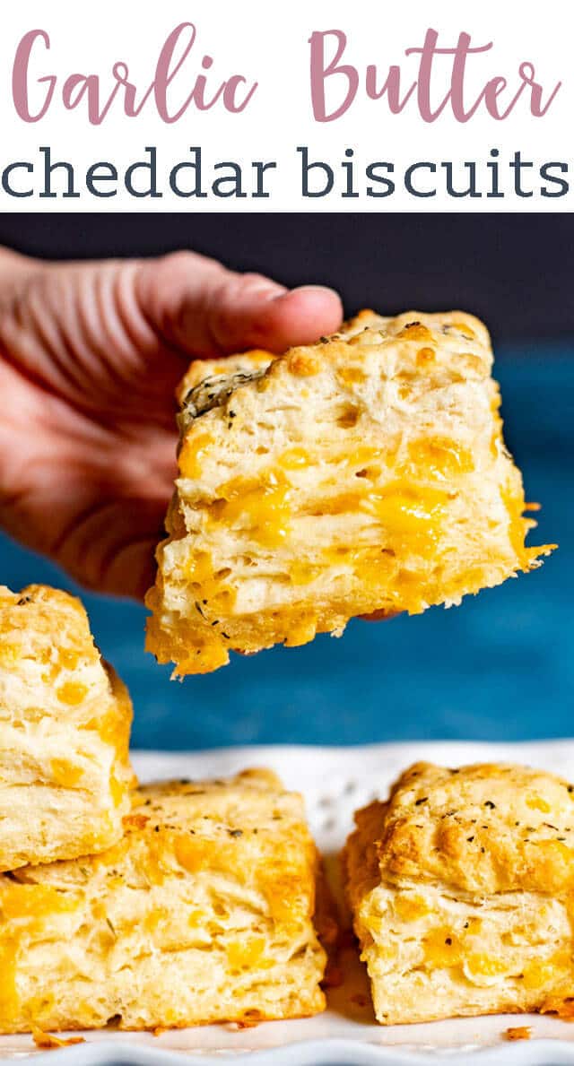 Garlic lovers will love these cheesy Cheddar Bay Biscuits. Use our special "folding" technique to get fluffy layers in each biscuit. Better than Red Lobster Biscuits!