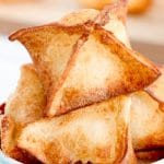 Crab Rangoon close up picture