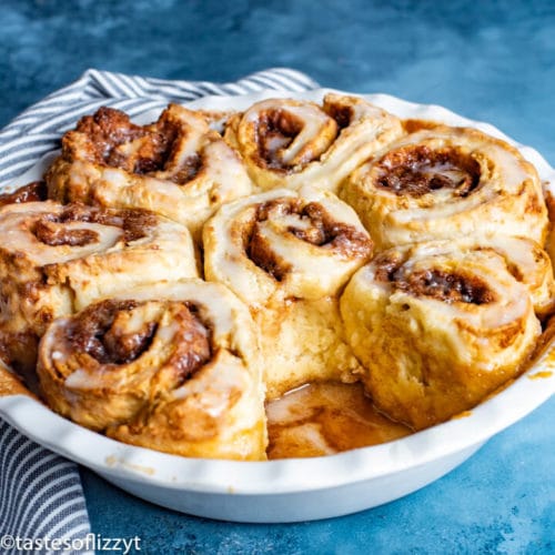 Easy Cinnamon Rolls Recipe {No Yeast Ready in 1 Hour}