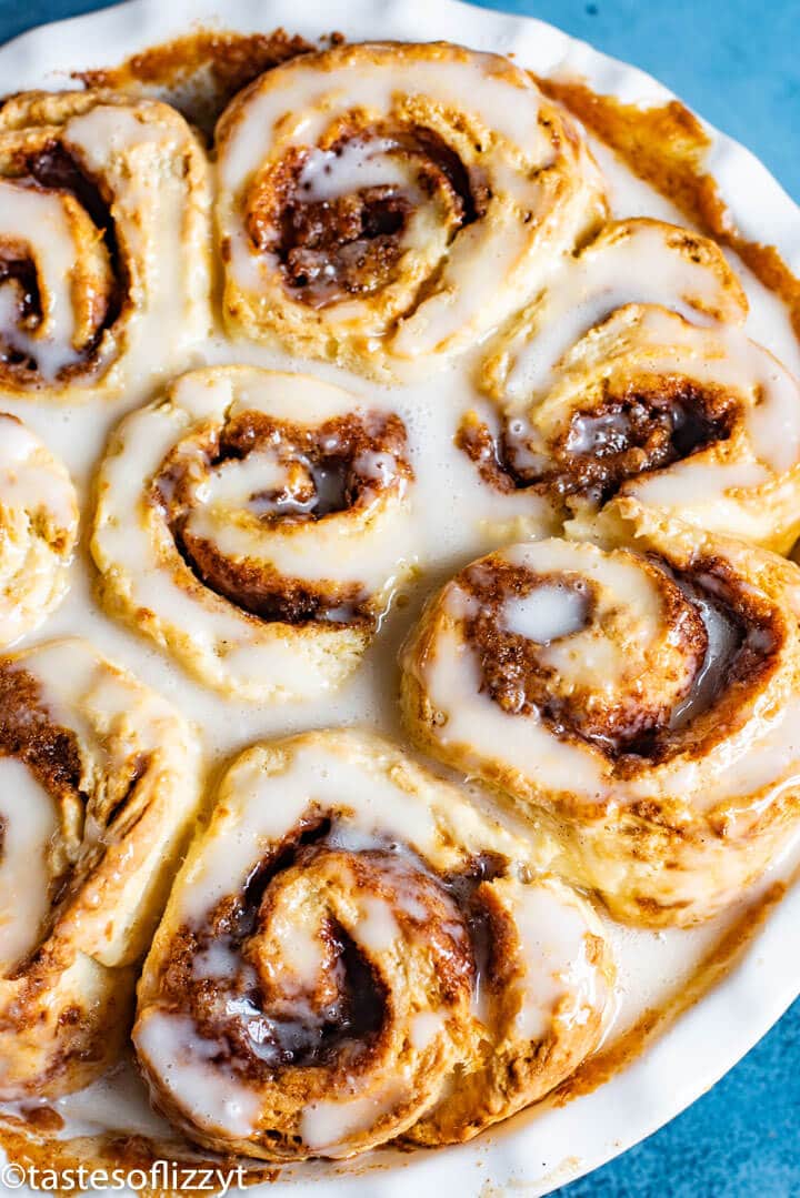 Easy Cinnamon Roll Icing Without Powdered Sugar Cinnamon roll french ...