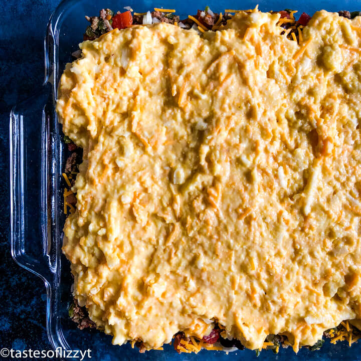 uncooked tamale pie