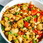 Kung Pao Chicken in a bowl