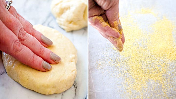 how to form english muffins