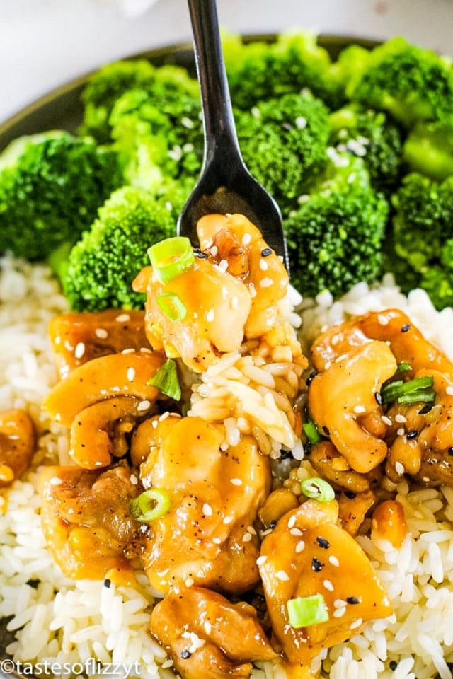 Teriyaki Chicken Recipe with White Rice {Easy 30 Minute Meal}