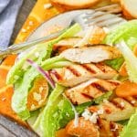 salad with oranges and chicken