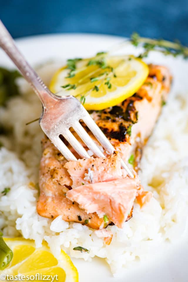 Grilled Lemon Salmon Recipe Easy Marinade for Grilled Salmon