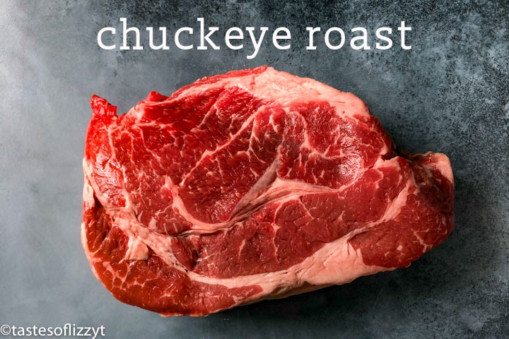 raw chuck eye roast