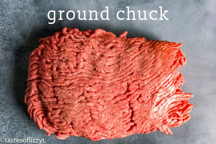 pound of raw ground chuck