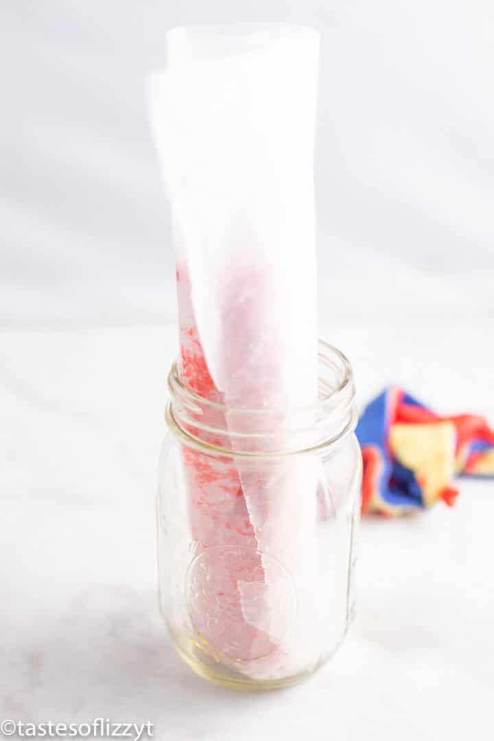 jar holding rolled cookie dough