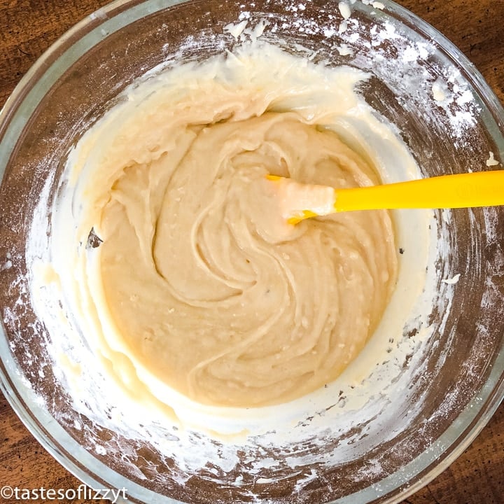 quick bread batter in a bowl