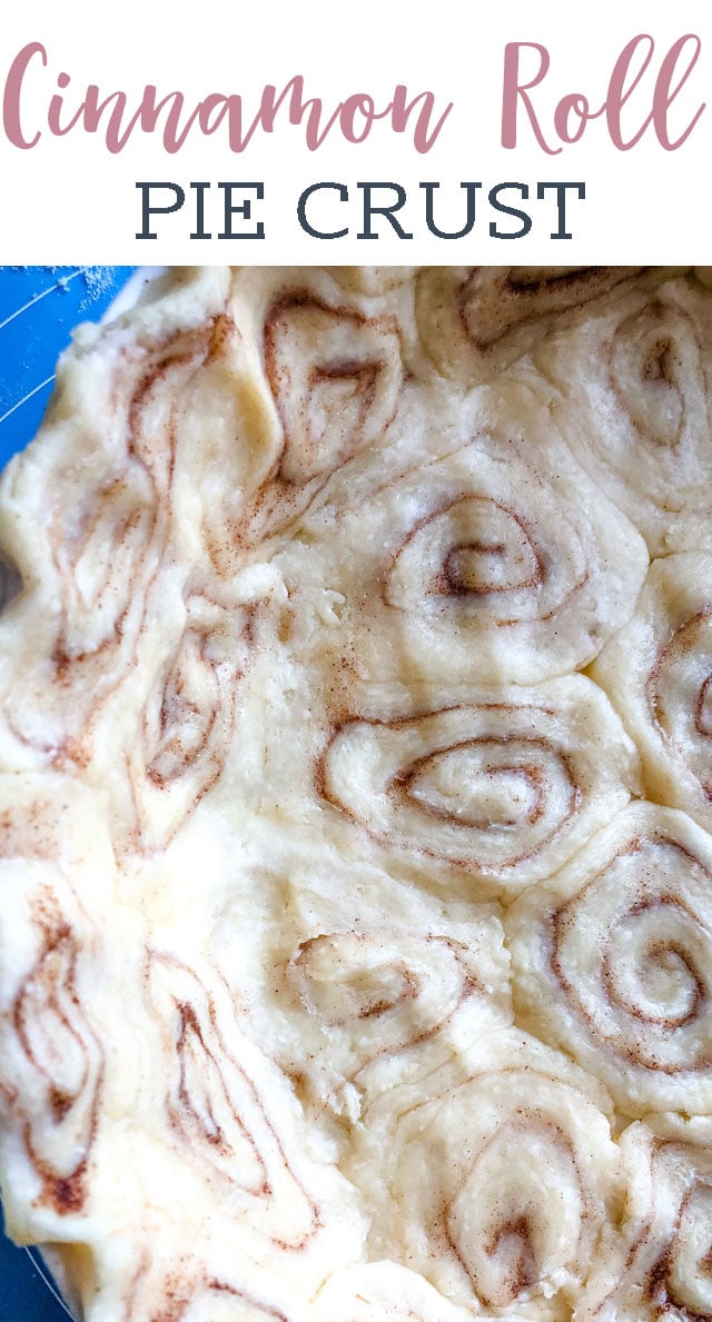 A close up of unbaked pie crust