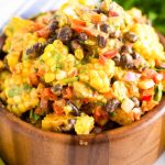 black bean salad with corn