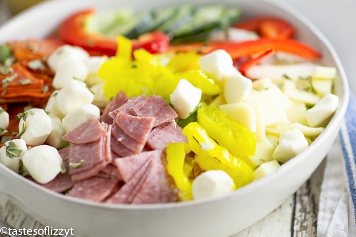 A bowl of loaded salad