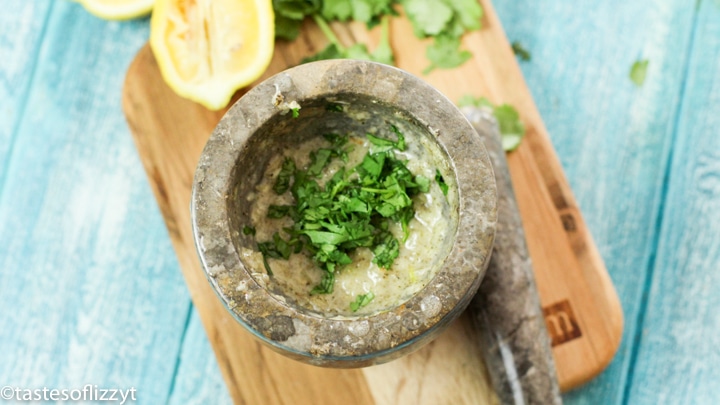 fresh herbs in bowl