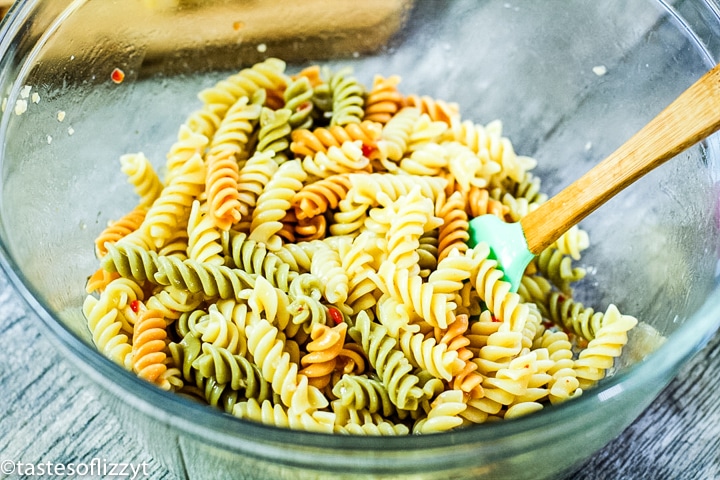 Pasta in einer Schüssel