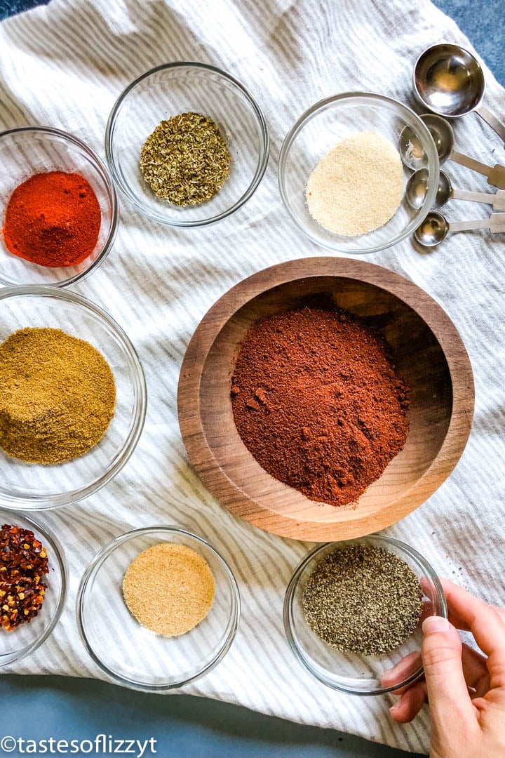 spices for Homemade Taco Seasoning