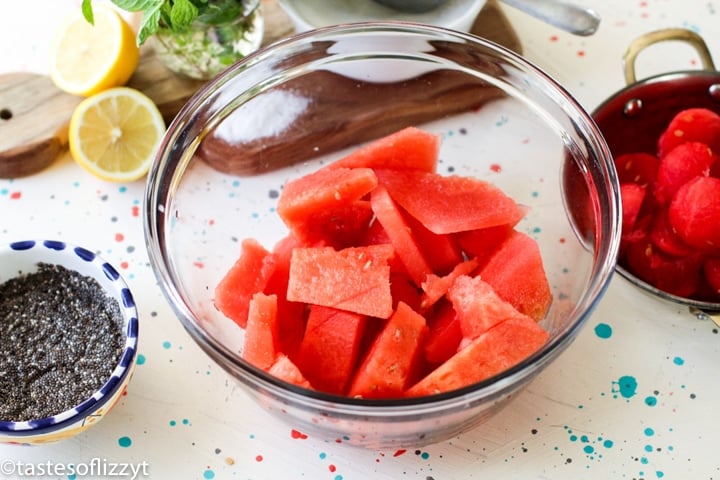 watermelon in a bowl