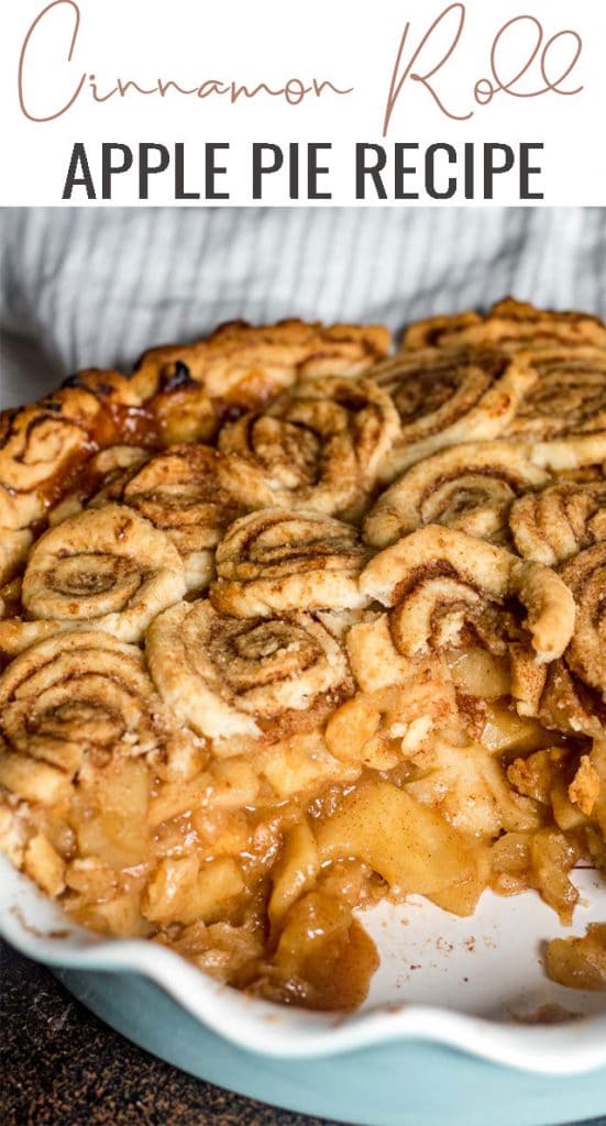 apple pie in a pie plate