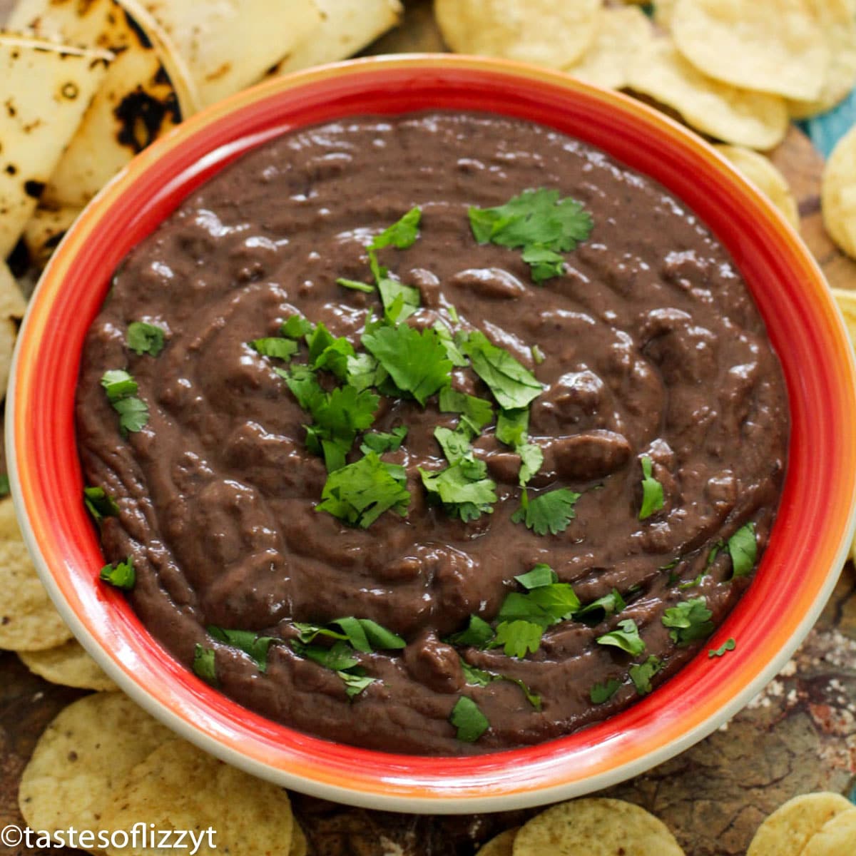 Instant Pot Refried Black Beans Recipe Easy Healthy Side Dish