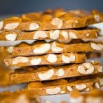 stack of Peanut Brittle