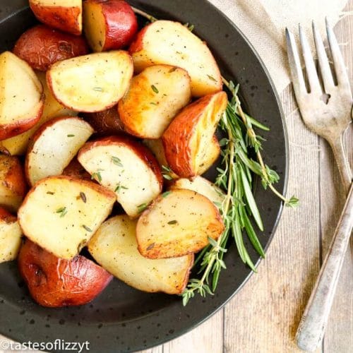 Rosemary Garlic Roasted Red Potatoes