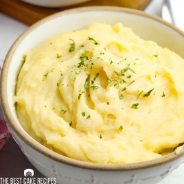 Slow Cooker Garlic Mashed Potatoes