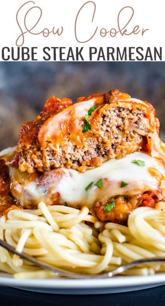 If you're looking for a quick dinner recipe, flavorful slow cooker Cube Steak Parmesan is the answer. Serve with your favorite pasta and sauce.