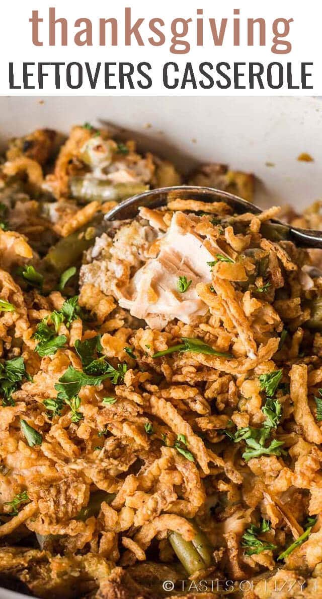 Turkey and Stuffing Casserole Easy Thanksgiving Leftovers Recipe!